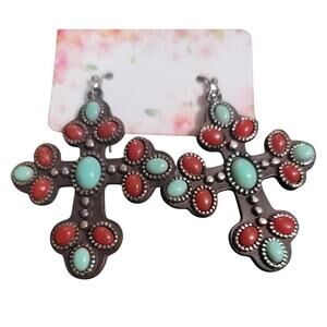 Beautiful Cross Earrings